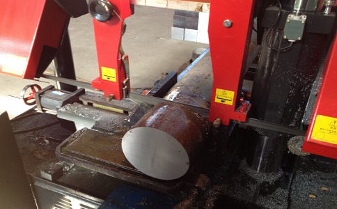 田东卧式带锯床加工时出现明显振荡如何排查？